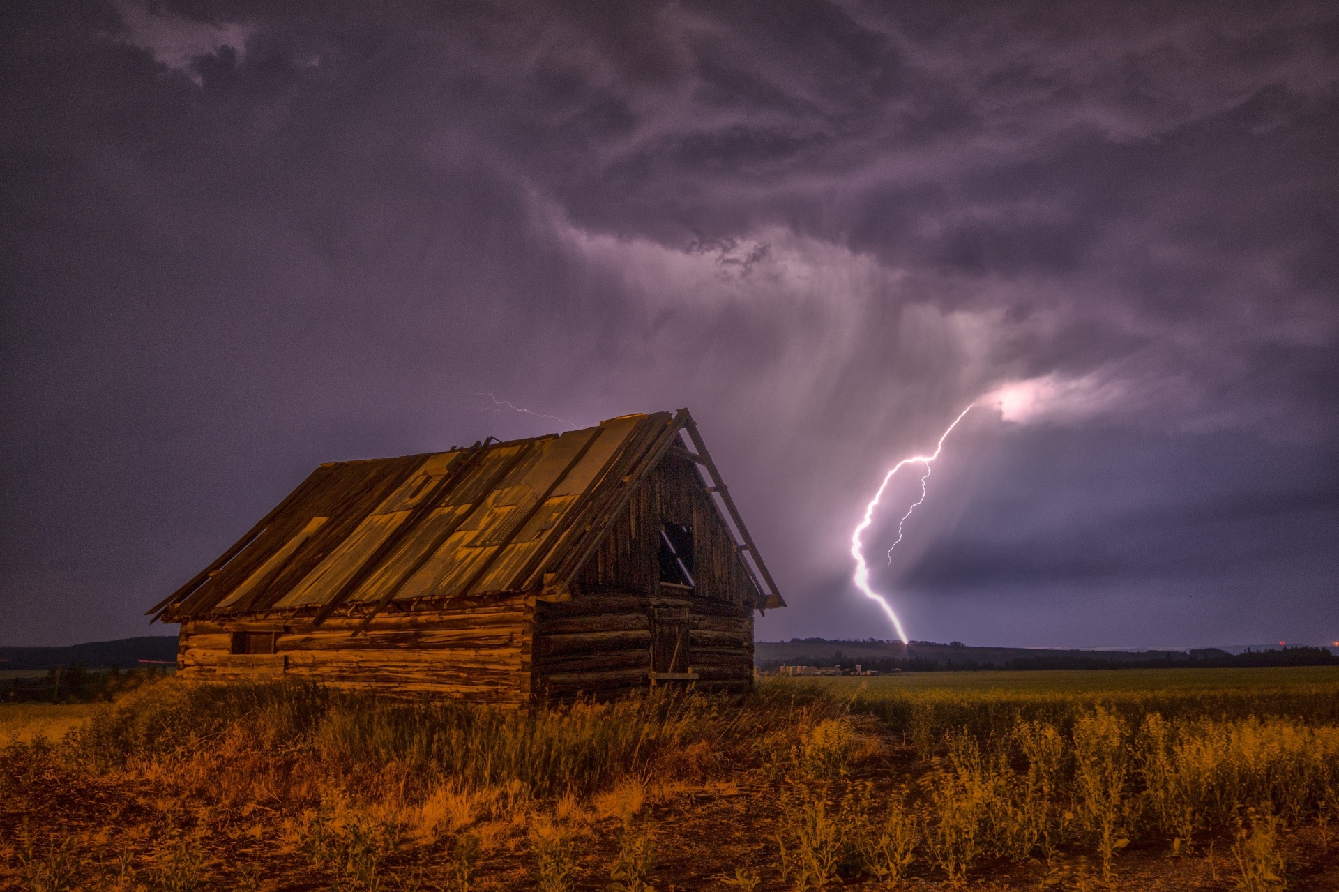 The man struck twice by lightning
