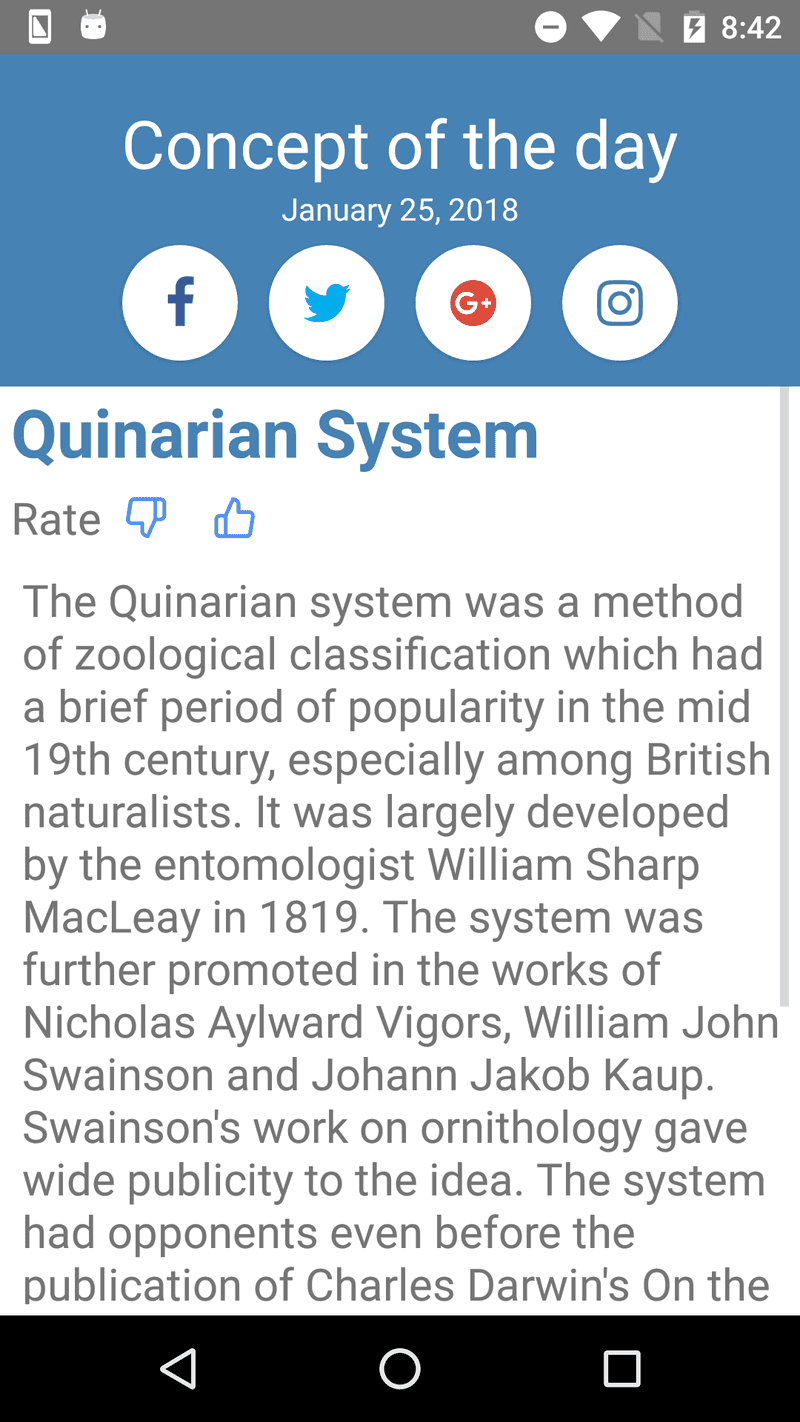 quinarian system
